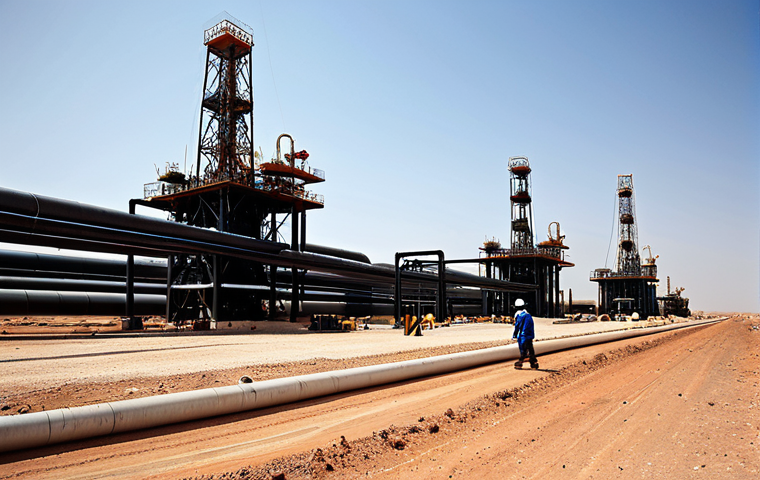 리비아와 중동 지역 간 지정학적 관계 - Mediterranean Trade Hub**

"A bustling Mediterranean port city, representing Libya as a trade hub, w...