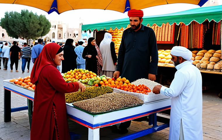 리비아와 중동 지역 간 지정학적 관계 - Libyan Oil Field Prosperity**

"A wide shot of a thriving Libyan oil field with modern infrastructur...