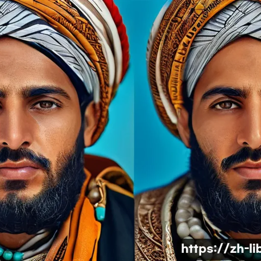 리비아의 공식 언어와 방언 - Here are three detailed image generation prompts in English, inspired by the provided text about Lib...