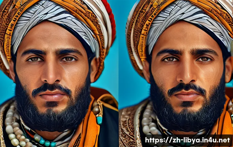 리비아의 공식 언어와 방언 - Here are three detailed image generation prompts in English, inspired by the provided text about Lib...